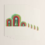 Rainbow Christmas Arches Wrapping Paper Gallery Image 3