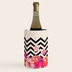 Chevron Flora II Wine Chiller Gallery Image 1