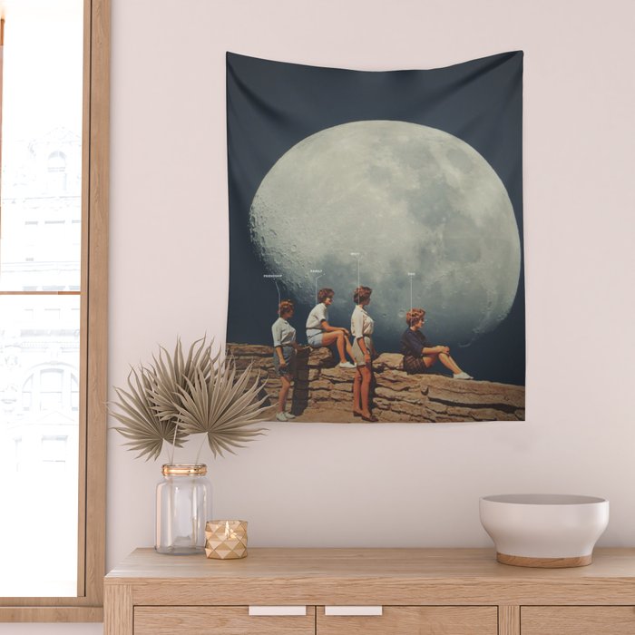 FriendsnotFriends Wall Tapestry Gallery Image 2