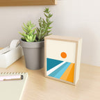 Geometric Landscape 26A Mini Art Print Gallery Image 2