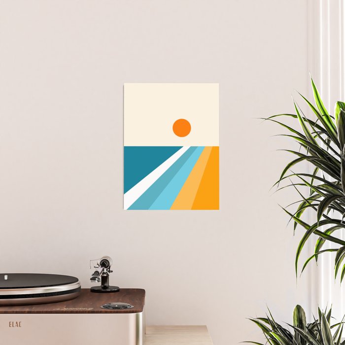 Geometric Landscape 26A Poster Gallery Image 2
