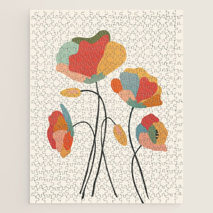 Colorful Flowers Jigsaw Puzzle Gallery Image 1