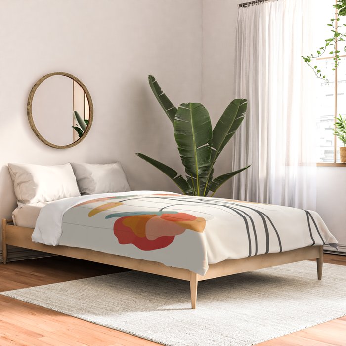 Colorful Flowers Comforter Gallery Image 2