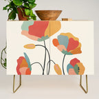 Colorful Flowers Credenza Gallery Image 1