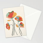 Colorful Flowers Stationery Card Gallery Image 2