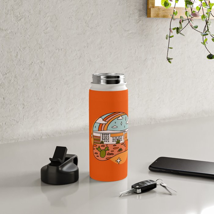 Leo Mid Century House Water Bottle Gallery Image 4