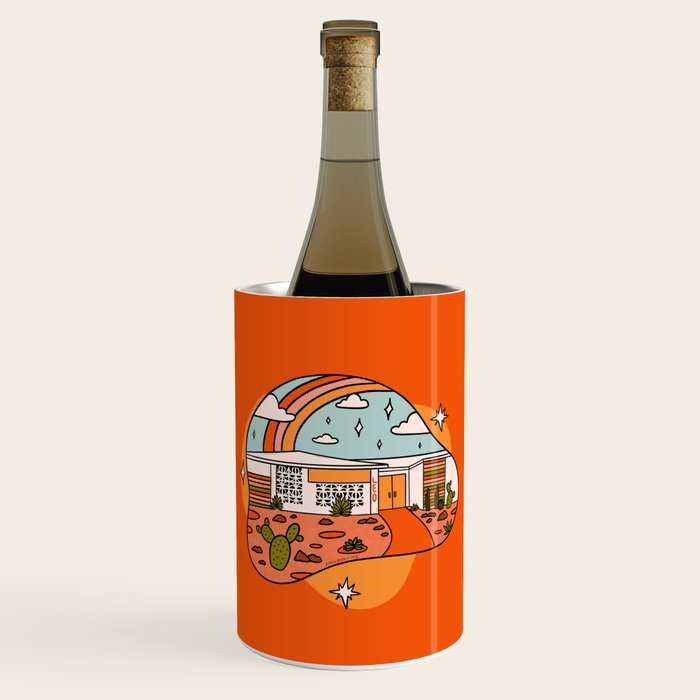 Leo Mid Century House Wine Chiller Gallery Image 1