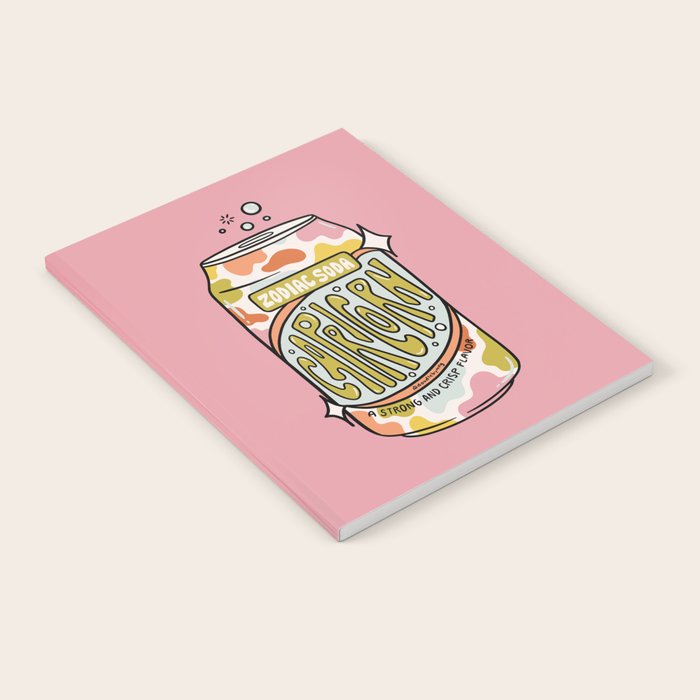 Capricorn Soda Notebook