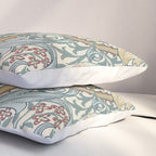 William Morris Vintage Golden Lily Soft Slate & Manilla Pillow Sham Gallery Image 3