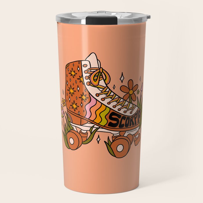 Scorpio Roller Skate Travel Mug Gallery Image 1