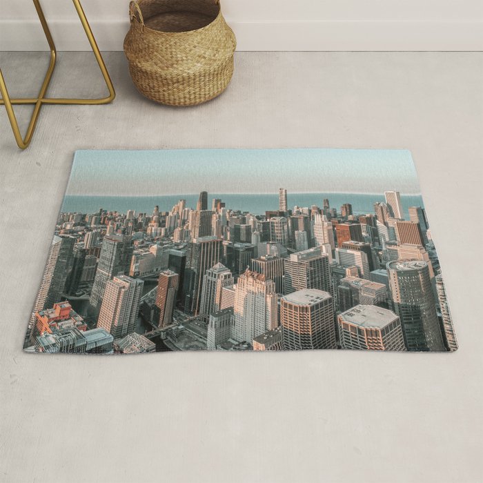 Chicago Skyscrapers Rug Gallery Image 1