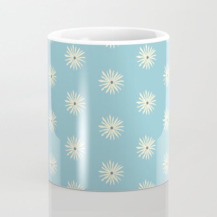 Retro Sun - Blue Sky Coffee Mug Gallery Image 4