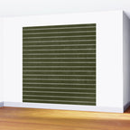 Classic Stripe (Olive Green) Wall Mural Gallery Image 2