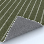 Classic Stripe (Olive Green) Rug Gallery Image 4