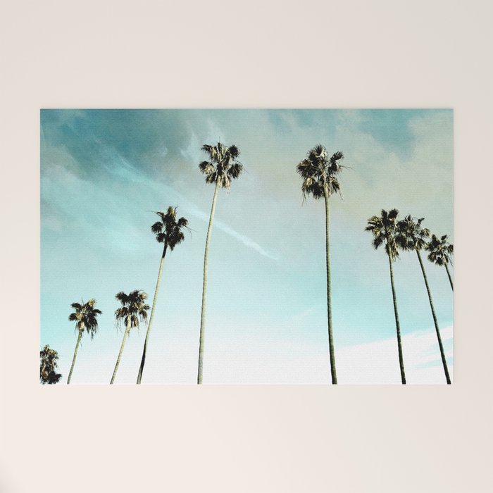 Palm Trees Welcome Mat Gallery Image 1