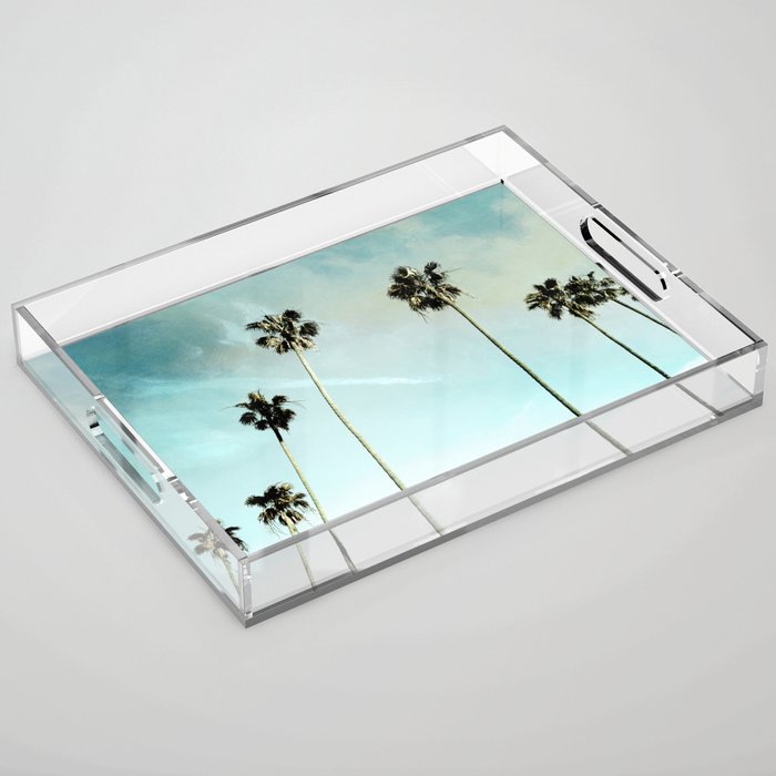 Palm Trees Acrylic Tray Gallery Image 1