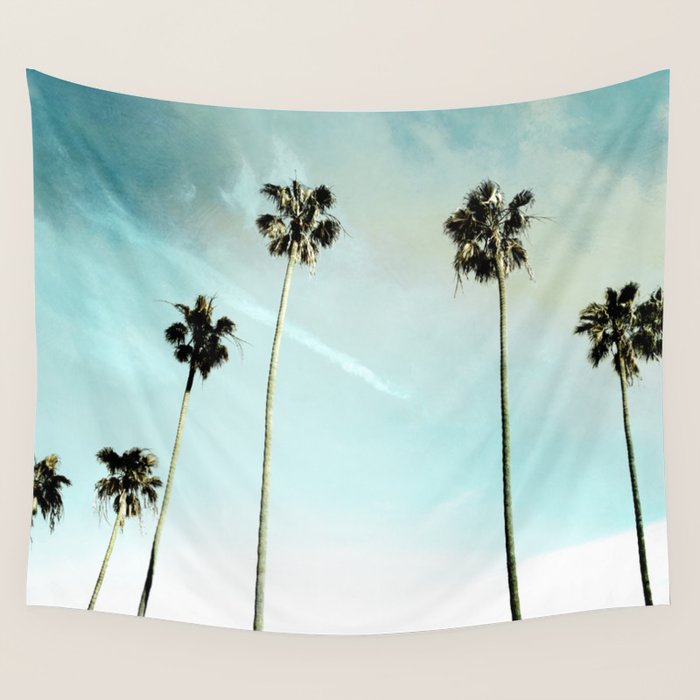 Palm Trees Wall Tapestry Gallery Image 4