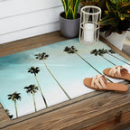 Palm Trees Outdoor Rug Gallery Image 2