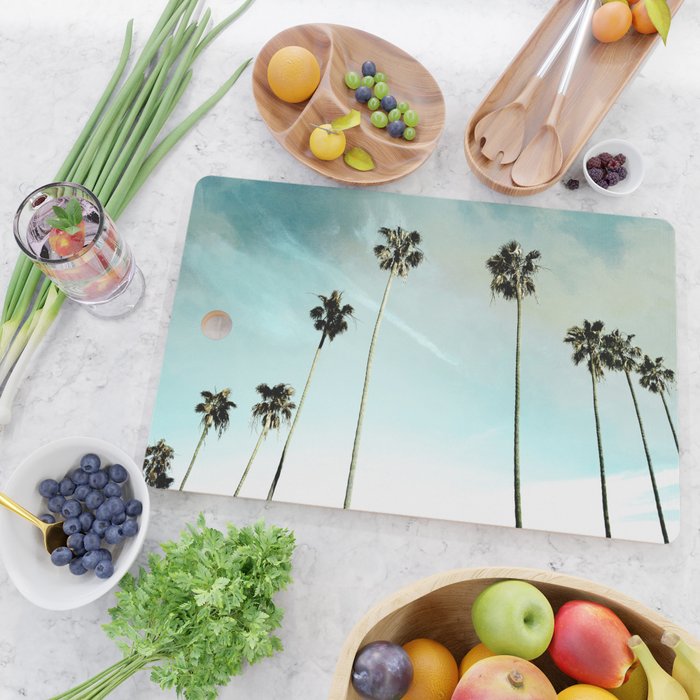 Palm Trees Cutting Board Gallery Image 2