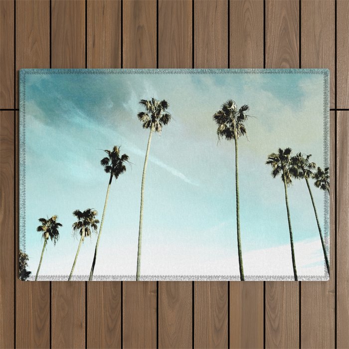Palm Trees Outdoor Rug Gallery Image 1