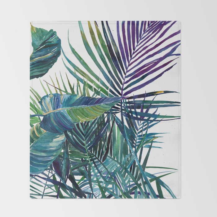 The jungle vol 2 Throw Blanket Gallery Image 2