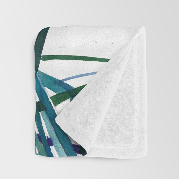 The jungle vol 2 Throw Blanket Gallery Image 3