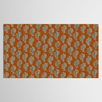 Sonora - Rust, gold, black and white Tablecloth Gallery Image 2