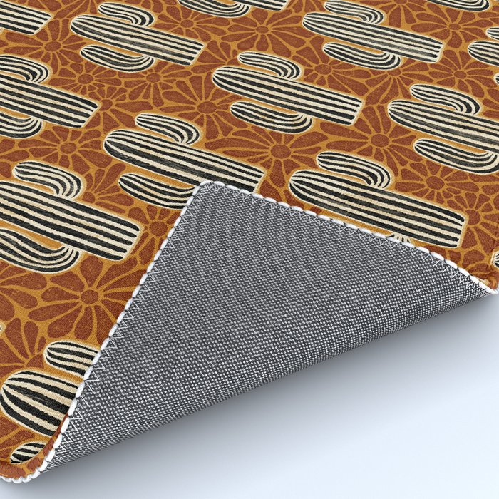 Sonora - Rust, gold, black and white Rug Gallery Image 4