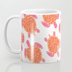Sea Turtle - Melon Palette Coffee Mug Gallery Image 3