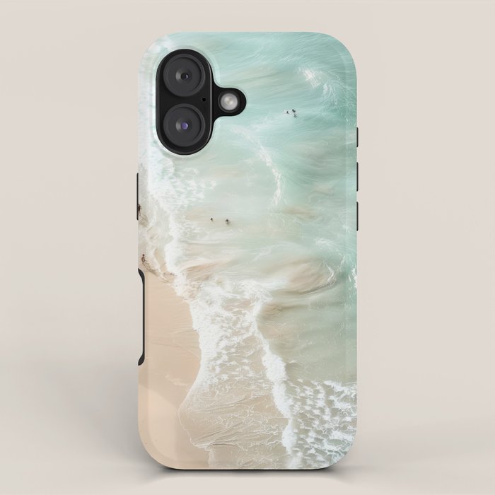 Soft Coastal Beach Scene iPhone Case Gallery Image 1
