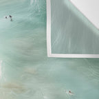 Soft Coastal Beach Scene Wall Tapestry Gallery Image 3