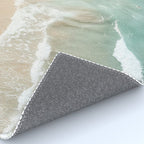 Soft Coastal Beach Scene Rug Gallery Image 4