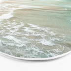 Soft Coastal Beach Scene Bath Mat Gallery Image 3
