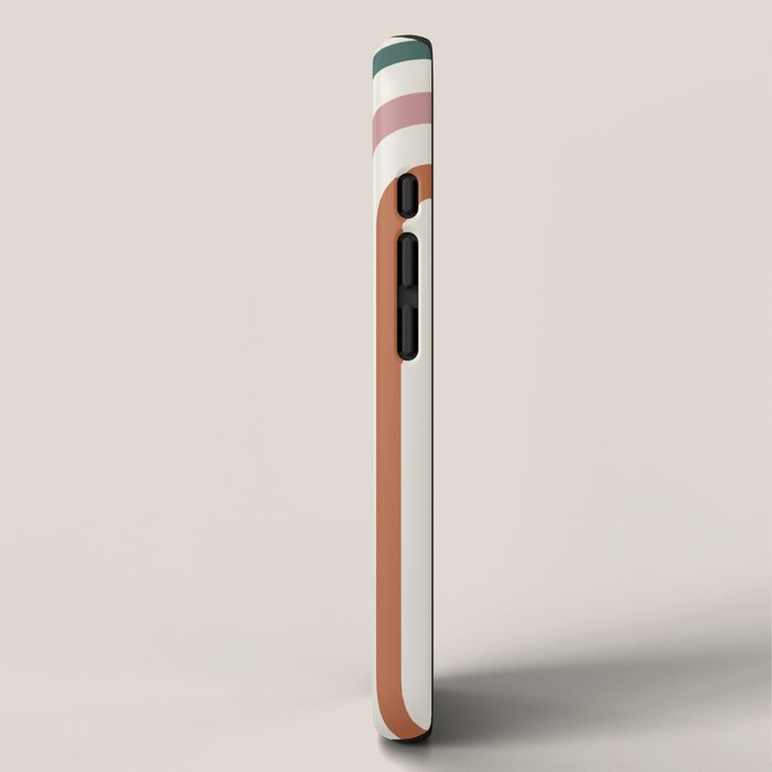 Bold Curvature Stripes IX iPhone Case Gallery Image 2