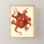 Art by Friedrich Wilhelm Winter from "Cephalopod Atlas" by Carl Chun, 1910 (benefitting Greenpeace) Mini Art Print Gallery Image 1