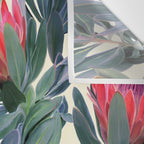 Painted Protea Pattern Wall Tapestry Gallery Image 3