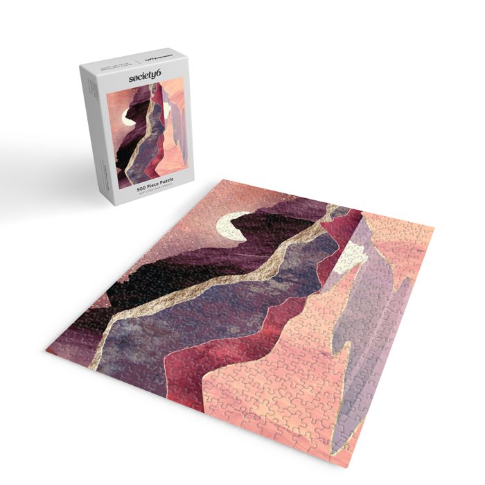 Blush Vista Jigsaw Puzzle Gallery Image 2