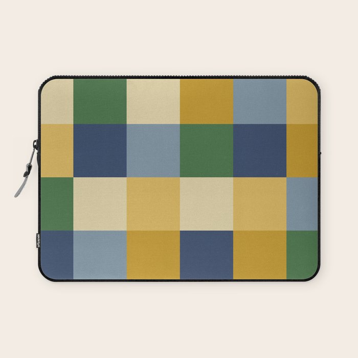 Bold Colorful Checks Pattern - Large XXIII Laptop Sleeve Gallery Image 1