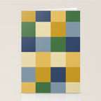 Bold Colorful Checks Pattern - Large XXIII Stationery Card Gallery Image 2