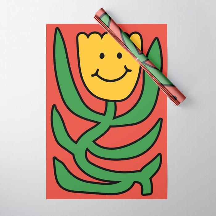THE FLOWER OF JOY 01 Wrapping Paper Gallery Image 1