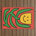 THE FLOWER OF JOY 01 Outdoor Rug Gallery Image 1