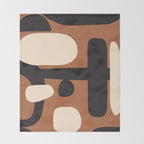 Abstract shapes in the skies 9 Throw Blanket Gallery Image 2