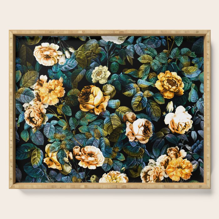 Night Forest IV Serving Tray Gallery Image 1