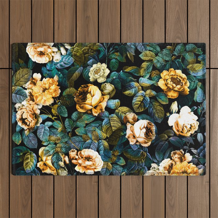 Night Forest IV Outdoor Rug Gallery Image 1