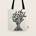 Still Life with Vase and Tree Branches Tote Bag Gallery Image 1