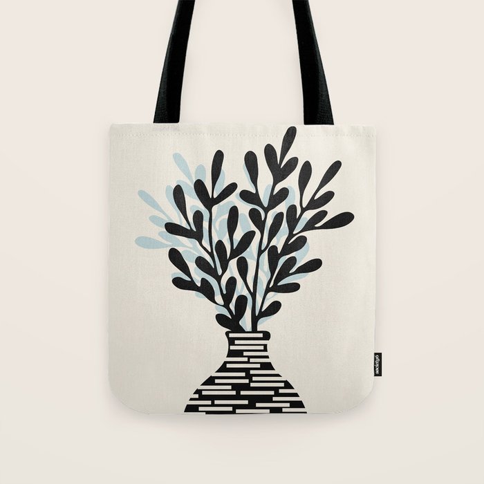 Still Life with Vase and Tree Branches Tote Bag Gallery Image 1