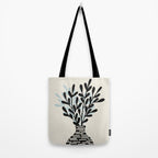Still Life with Vase and Tree Branches Tote Bag Gallery Image 2