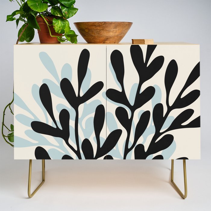 Still Life with Vase and Tree Branches Credenza Gallery Image 1