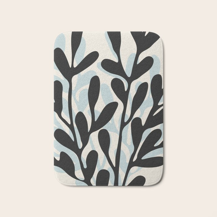 Still Life with Vase and Tree Branches Bath Mat Gallery Image 1