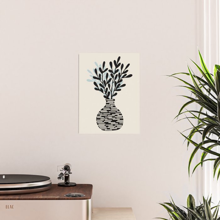 Still Life with Vase and Tree Branches Poster Gallery Image 2